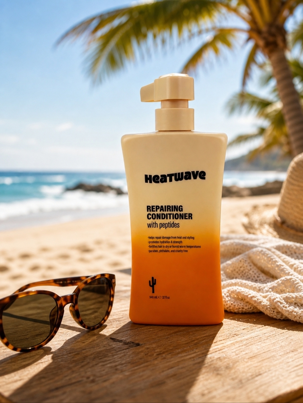 Heatwave Salon Repairing Conditioner with Peptides – 32 oz | Brand New